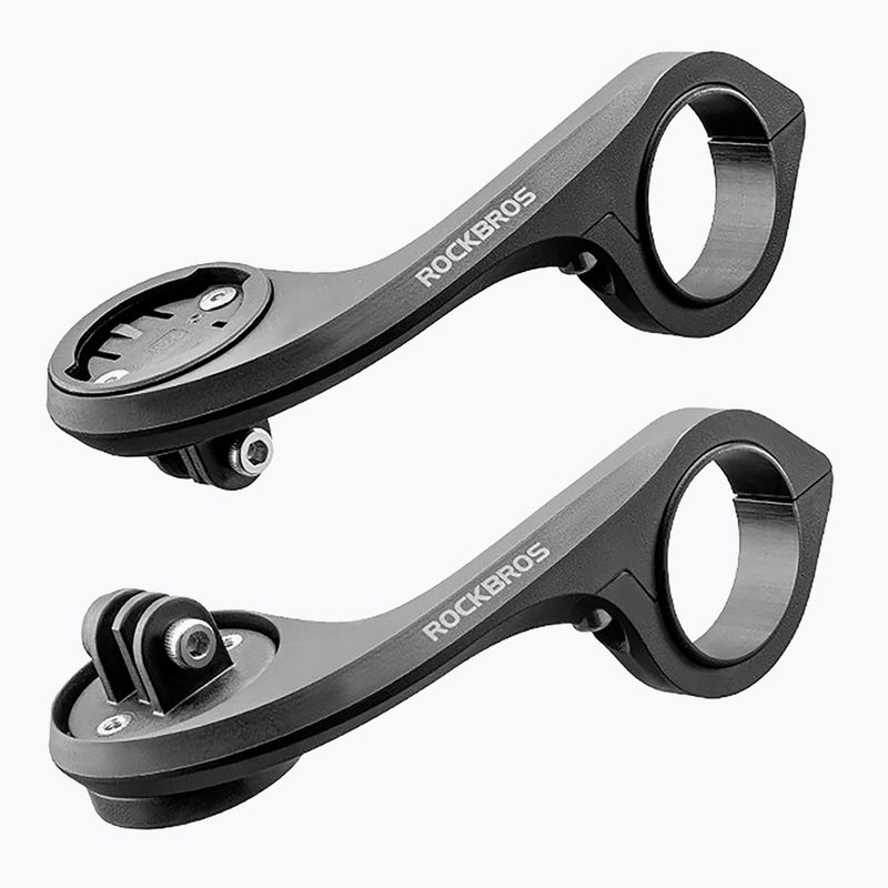 Rockbros Gegenhalter 29210012 Garmin, IGPSPORT, Cycplus, Magene schwarz 2