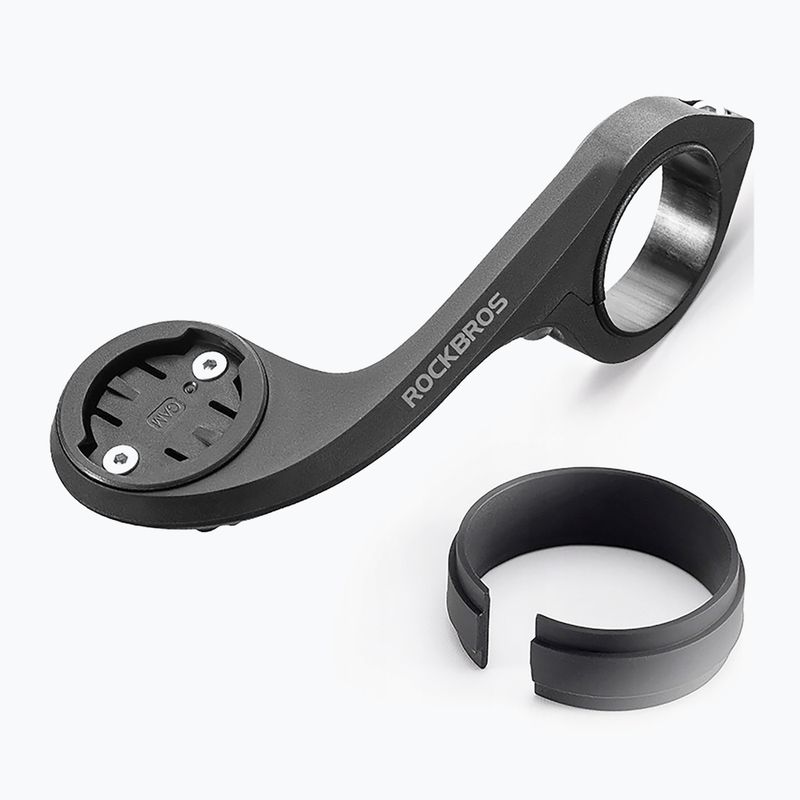 Rockbros Gegenhalter 29210012 Garmin, IGPSPORT, Cycplus, Magene schwarz 3