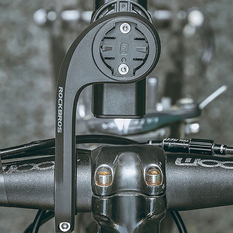 Rockbros Gegenhalter 29210012 Garmin, IGPSPORT, Cycplus, Magene schwarz 7