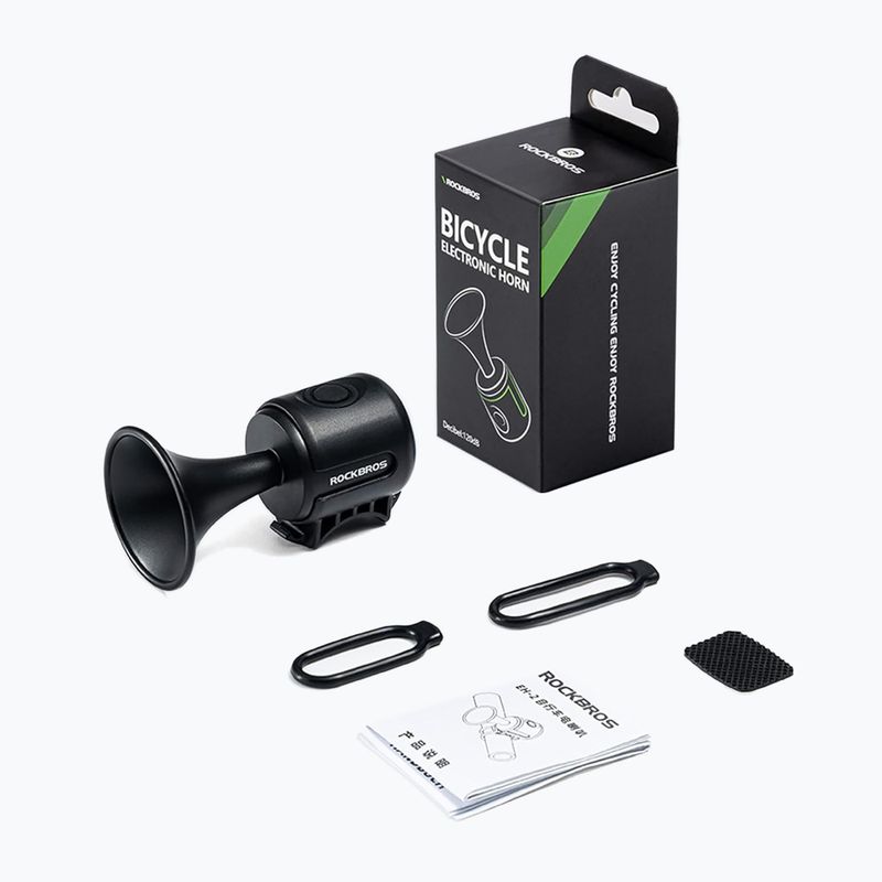 Rockbros Fahrradklingel 34210002 schwarz 2