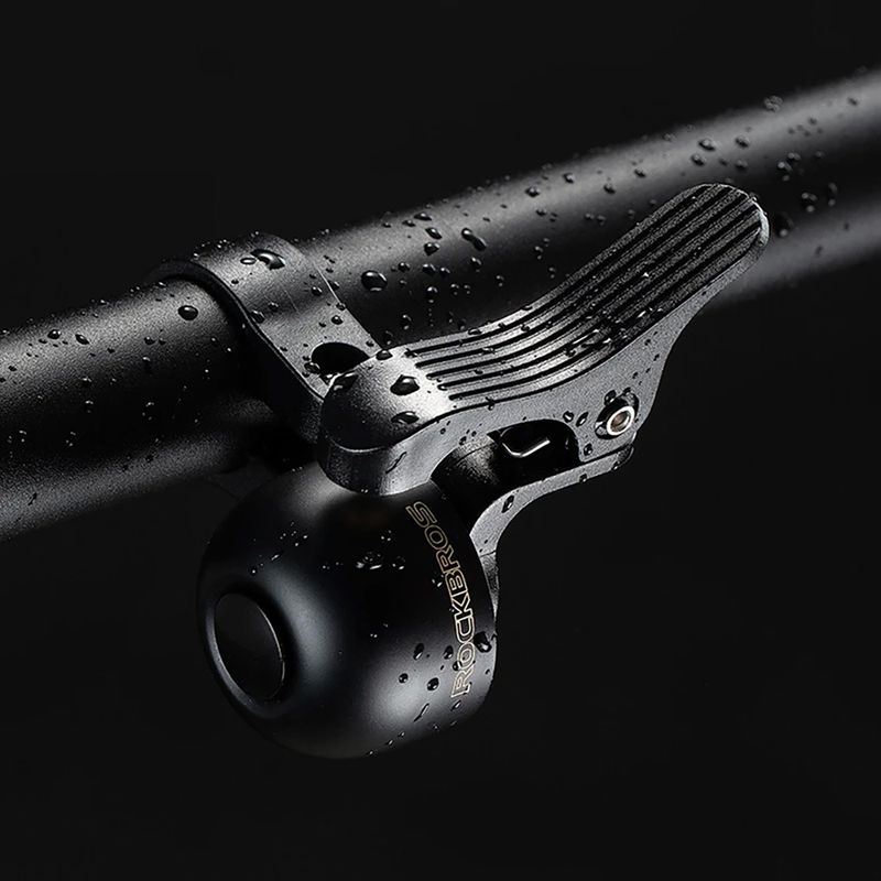 Rockbros rechte Fahrradklingel 34210007 schwarz 5