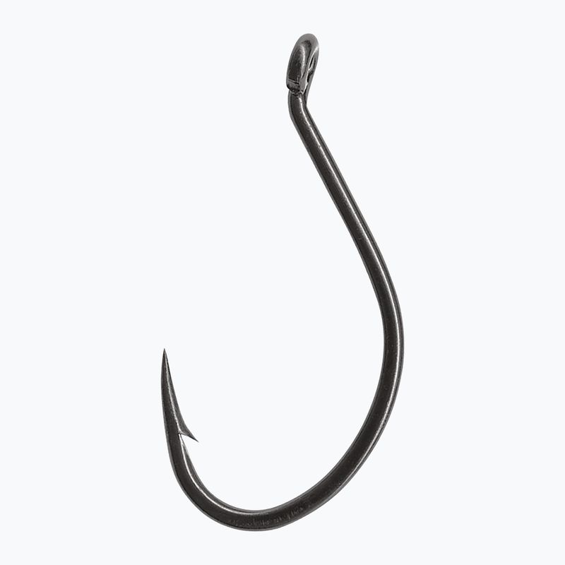 Mustad Dropshot Spinnhaken 10 Stück schwarz NMU-UPJ-10546NPBN002