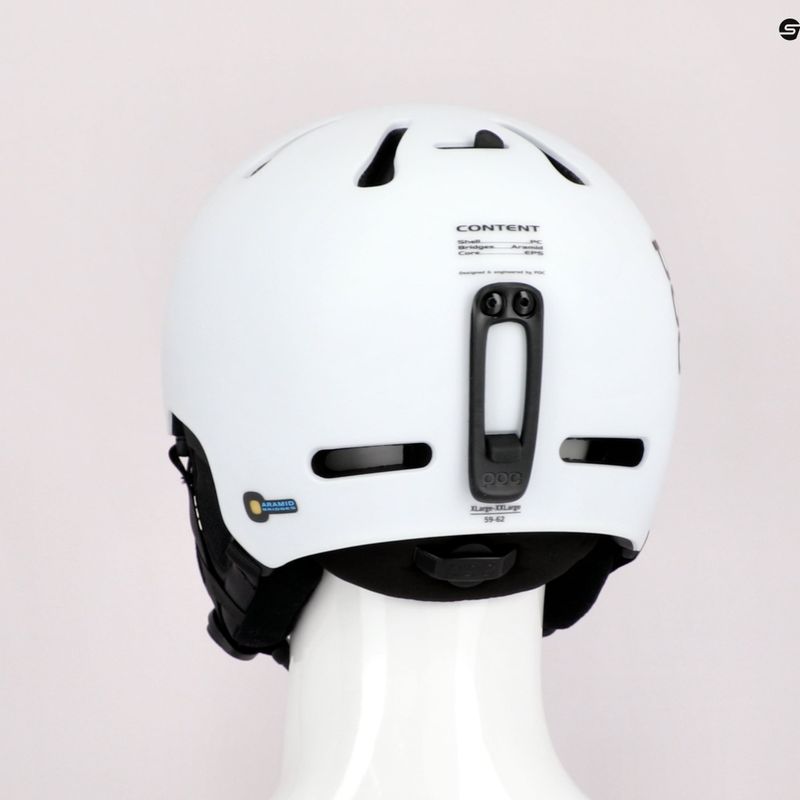 Skihelm POC Fornix hydrogen white matt 6