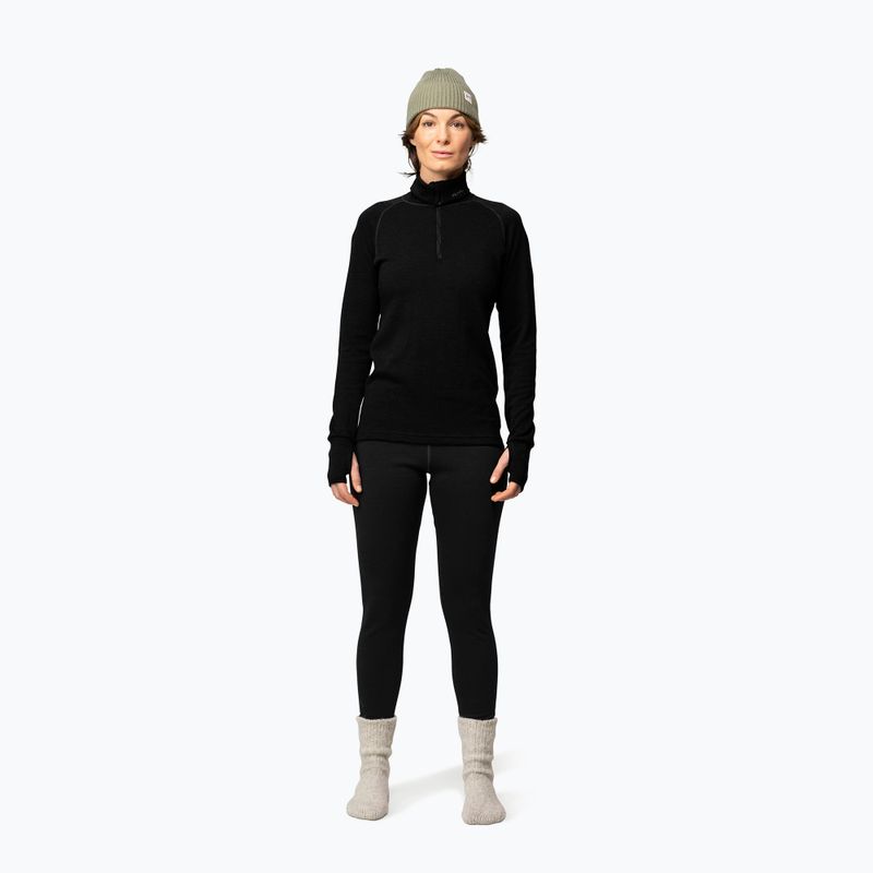 Damen-Funktionssweatshirt Devold Expedition Merino 235 Zip Neck black 2