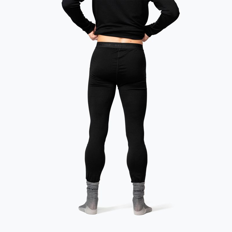 Herren Thermohose Devold Breeze Merino 150 Longs black 2