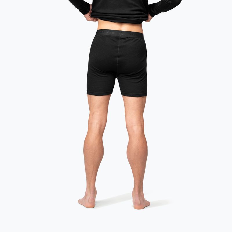Thermo-Boxershorts für Herren Devold Duo Active Merino 205 Boxer black 2