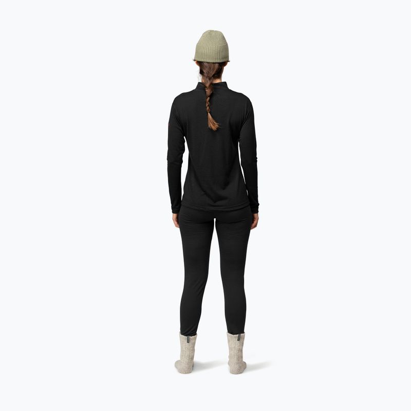 Damen-Funktionssweatshirt Devold Breeze Merino 150 Zip Neck black 3