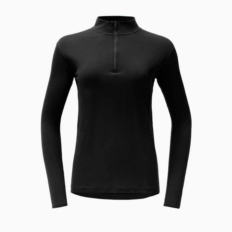 Damen-Funktionssweatshirt Devold Breeze Merino 150 Zip Neck black 5