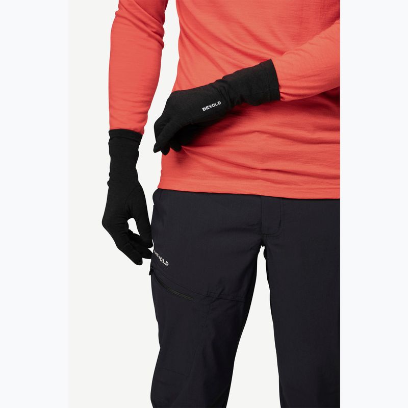 Handschuhe Devold Innerliner Merino black 3