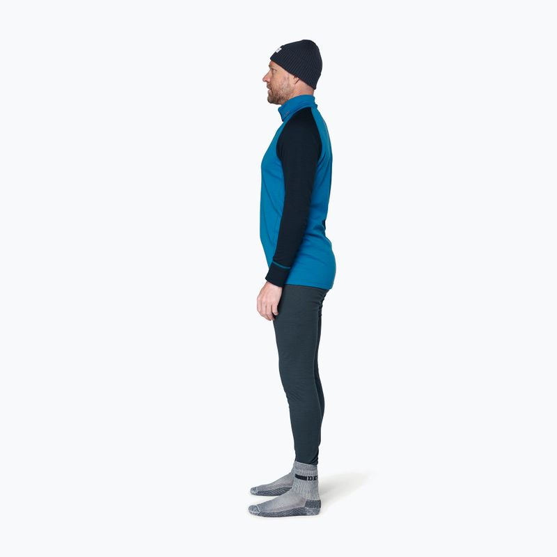Herren Funktionsshirt langärmlig Devold Duo Active Merino 205 Zip Neck blue/ink 4