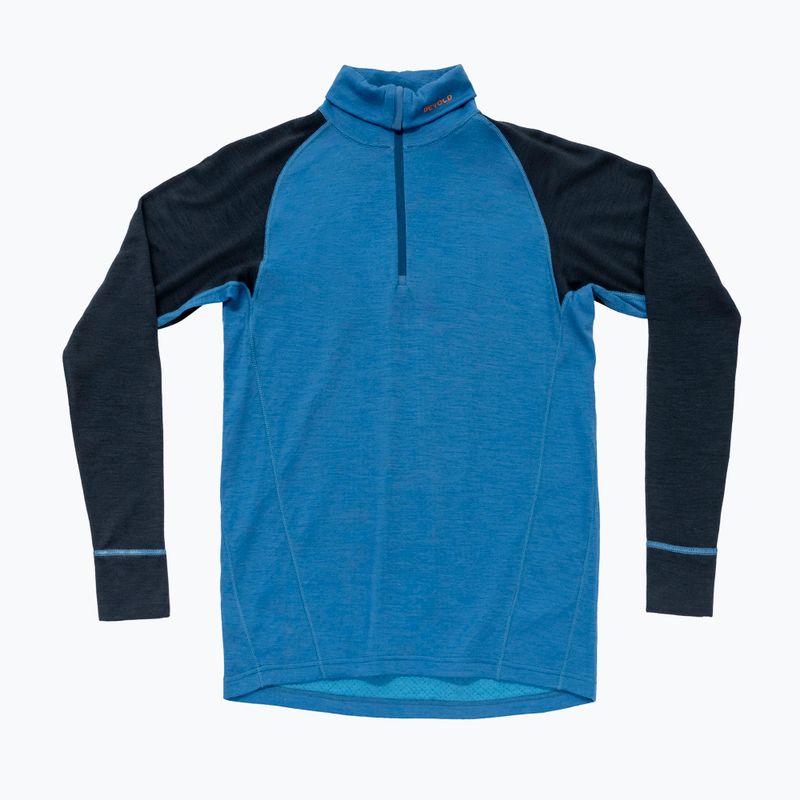 Herren Funktionsshirt langärmlig Devold Duo Active Merino 205 Zip Neck blue/ink 5