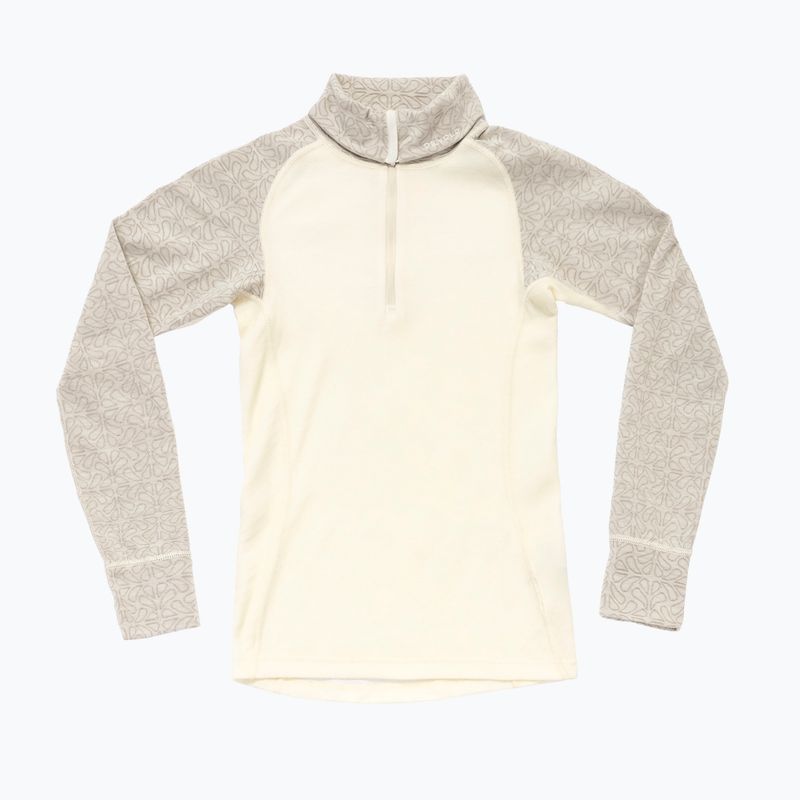 Damen-Funktionssweatshirt Devold Duo Active Merino 205 Zip Neck raw white 5