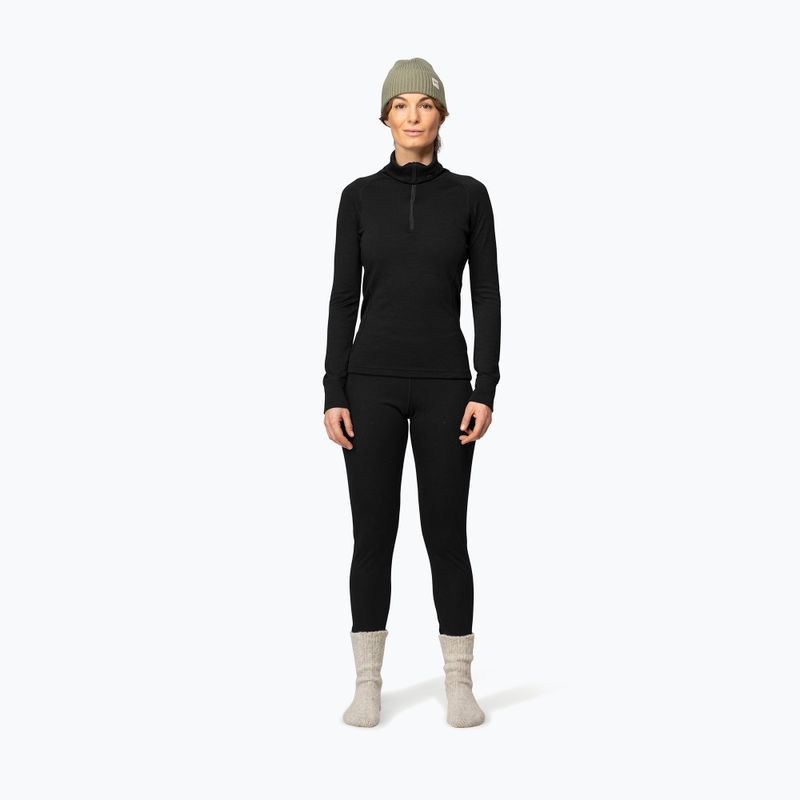 Damen-Funktionssweatshirt Devold Duo Active Merino 205 Zip Neck black 2
