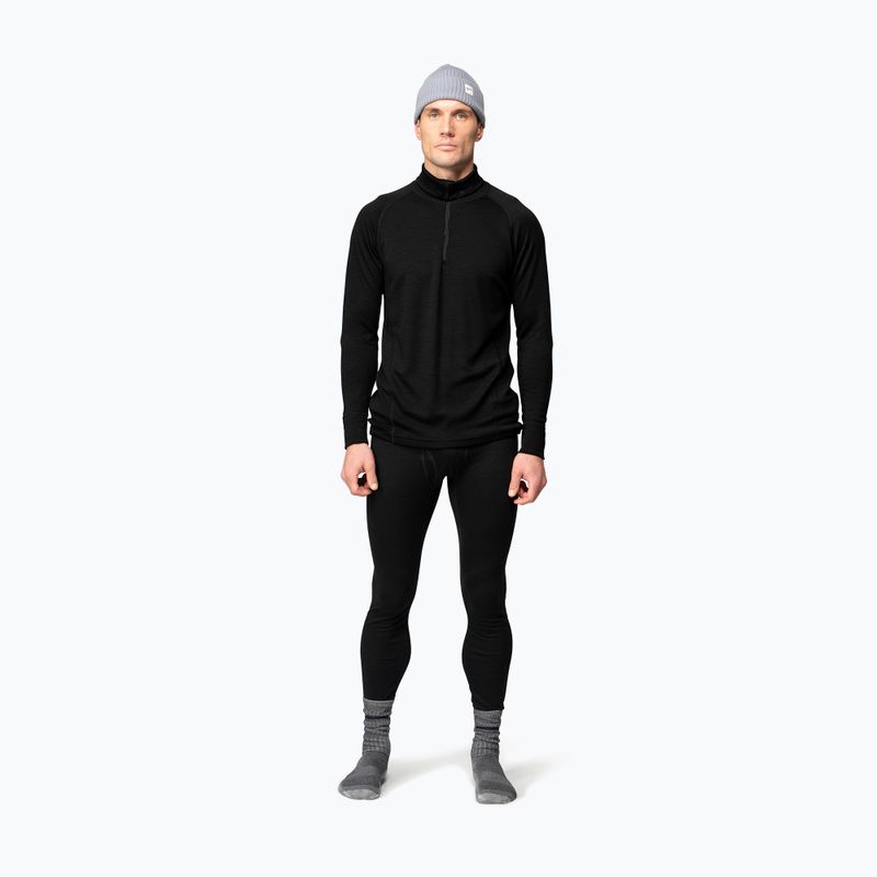 Herren Funktionsshirt langärmlig Devold Duo Active Merino 205 Zip Neck black 2