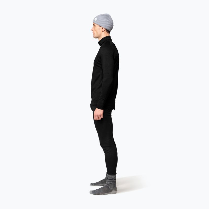 Herren Funktionsshirt langärmlig Devold Duo Active Merino 205 Zip Neck black 4