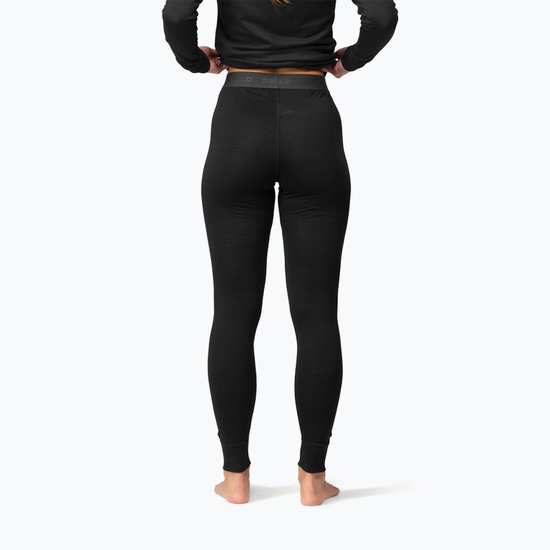 Damen Thermohose Devold Breeze Plus Merino 200 Longs black 2