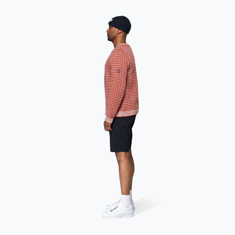 Pullover Devold Islender Refined marsala/offwhite 7