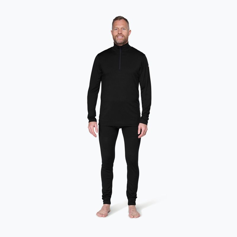 Herren Funktionsshirt langärmlig Devold Breeze Plus Merino 200 Zip Neck black 2