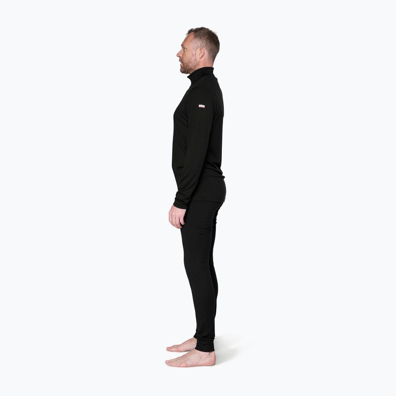 Herren Funktionsshirt langärmlig Devold Breeze Plus Merino 200 Zip Neck black 4
