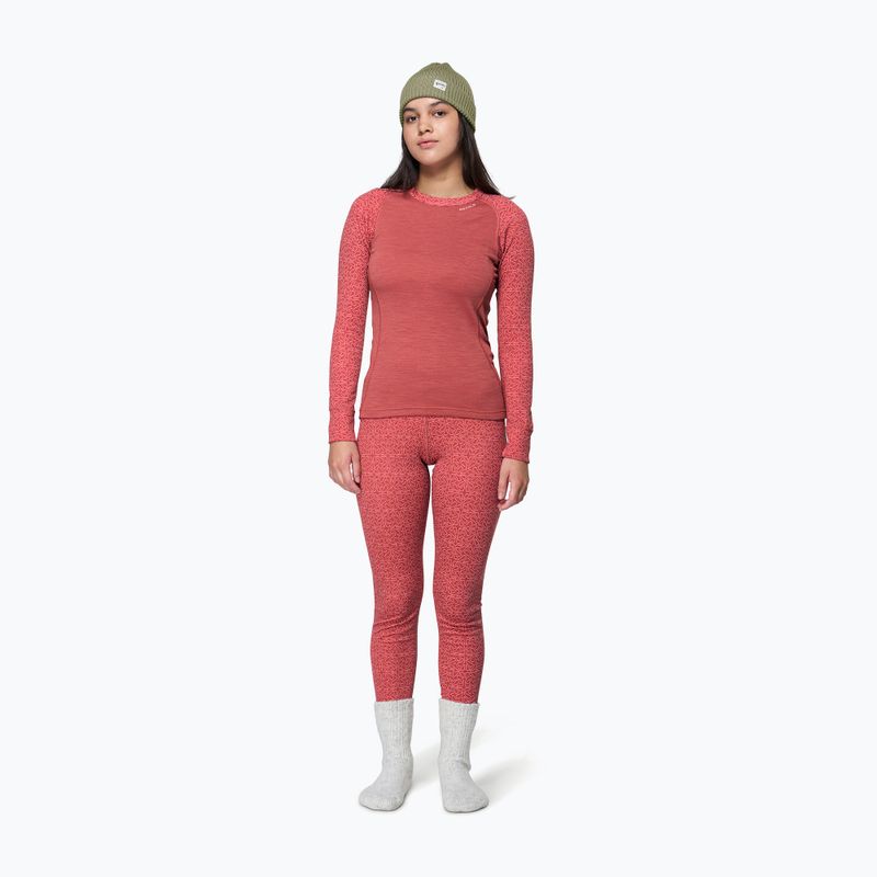 Damen-Funktionssweatshirt Devold Duo Active Merino 205 marsala 2
