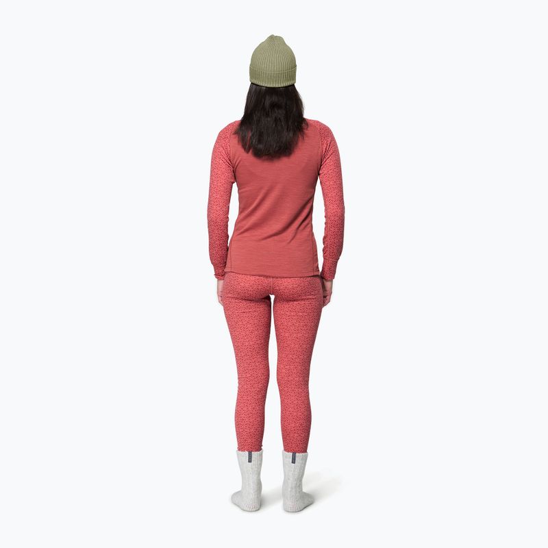 Damen-Funktionssweatshirt Devold Duo Active Merino 205 Zip Neck marsala 3