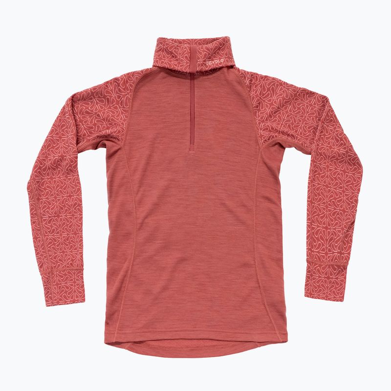 Damen-Funktionssweatshirt Devold Duo Active Merino 205 Zip Neck marsala 5