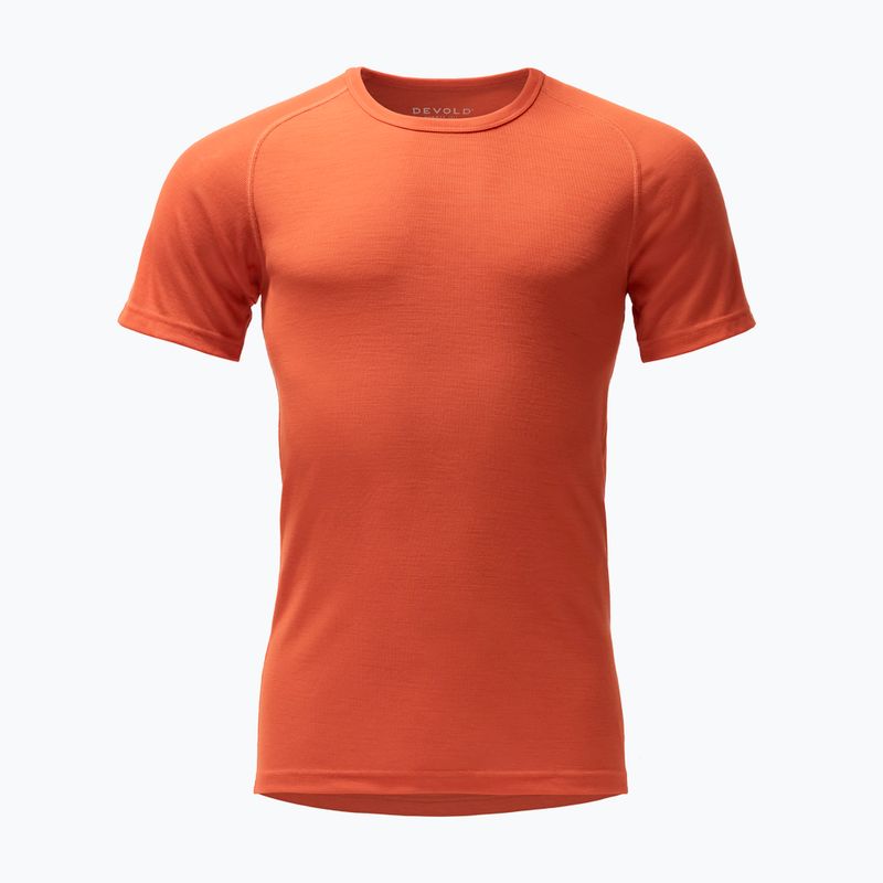 Herren Funktionsshirt Devold Adventure Merino 190 Tee Brick 5