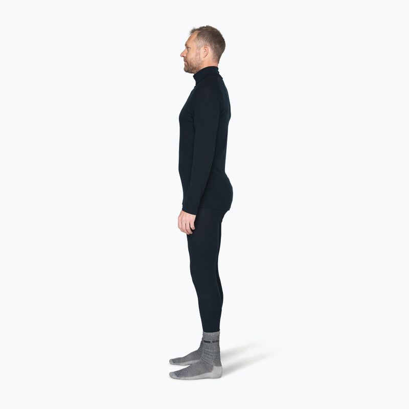 Herren Funktionsshirt langärmlig Devold Adventure Merino 190 High Neck ink 4
