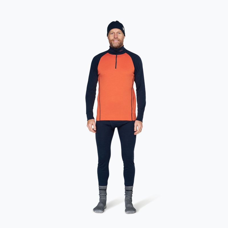 Herren Funktionsshirt langärmlig Devold Duo Active Merino 205 Zip Neck brick 2