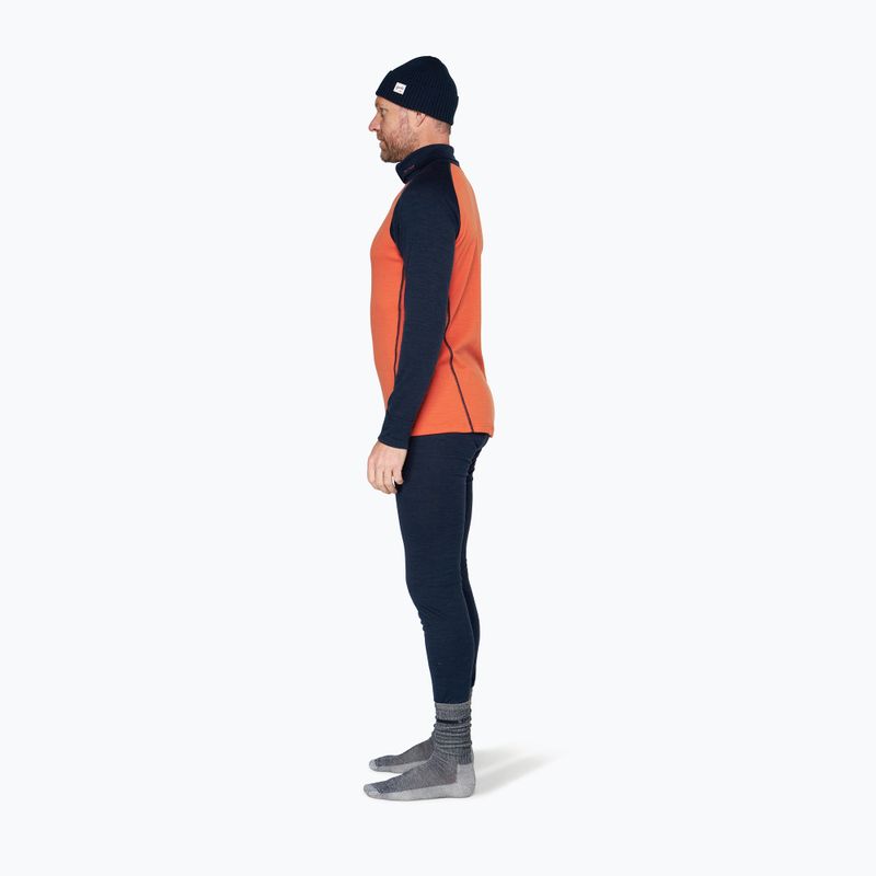 Herren Funktionsshirt langärmlig Devold Duo Active Merino 205 Zip Neck brick 4