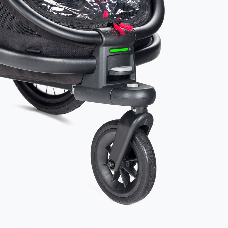 Fahrradanhänger 1 Sitzer Hamax Outback One schwarz-rot 465_HAM 7