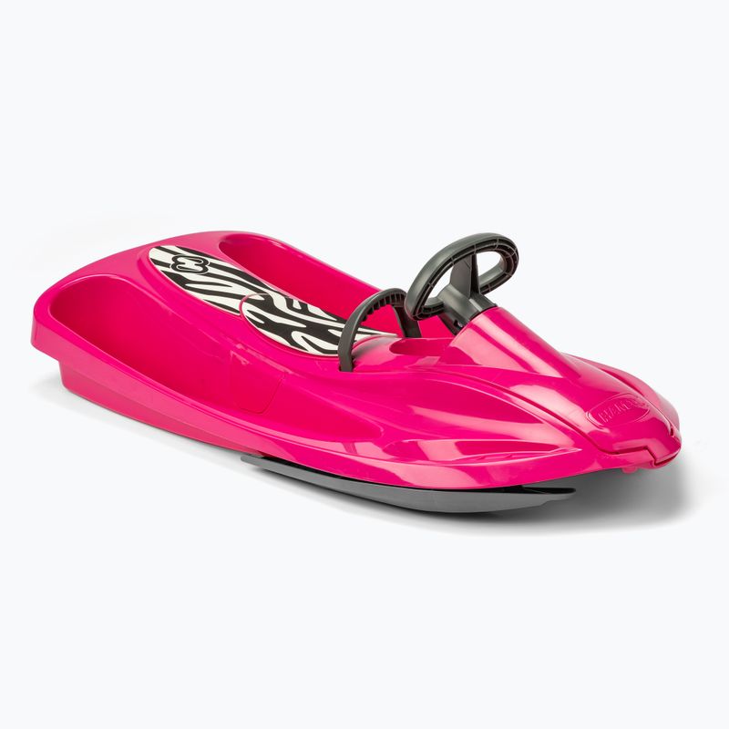 Kinder-Lenkschlitten Hamax Sno Zebra rosa 53515