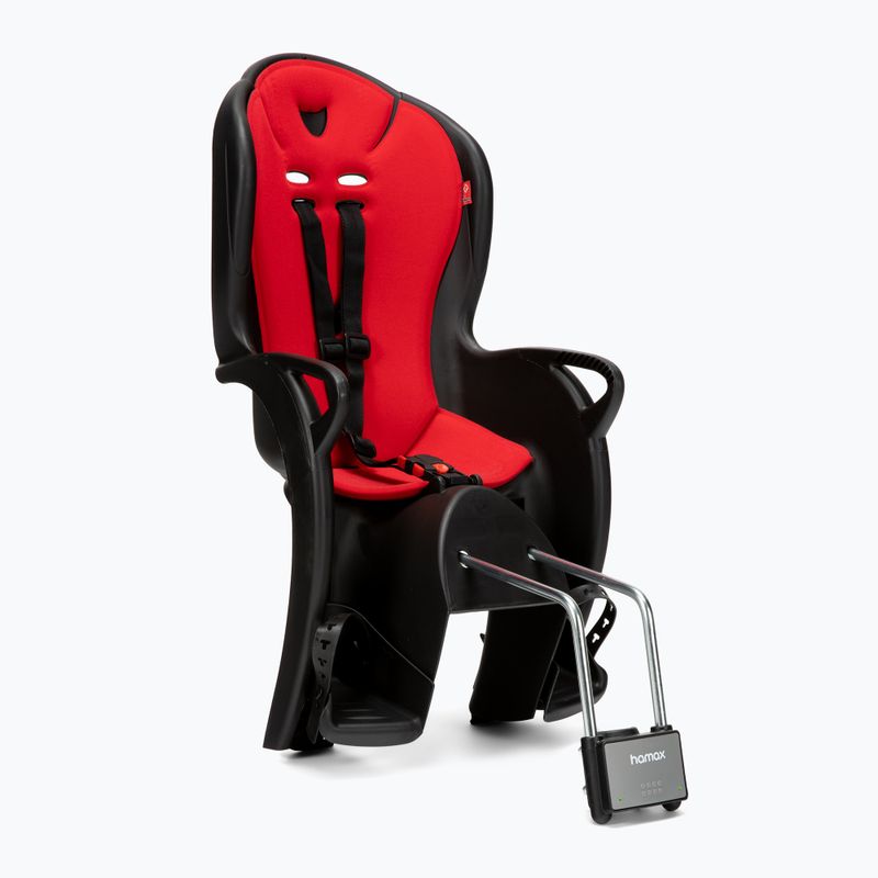 Kinderfahrradsitz Hamax Kiss schwarz-rot 55143_HAM