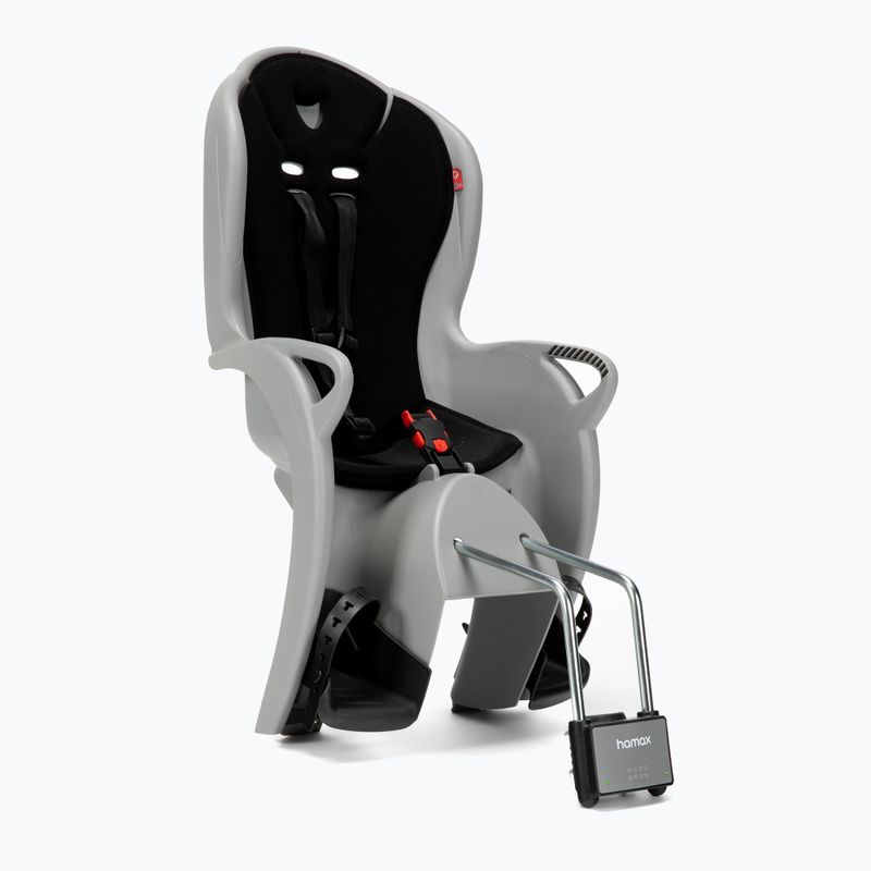 Kinderfahrradsitz Hamax Kiss grau-schwarz 55146_HAM