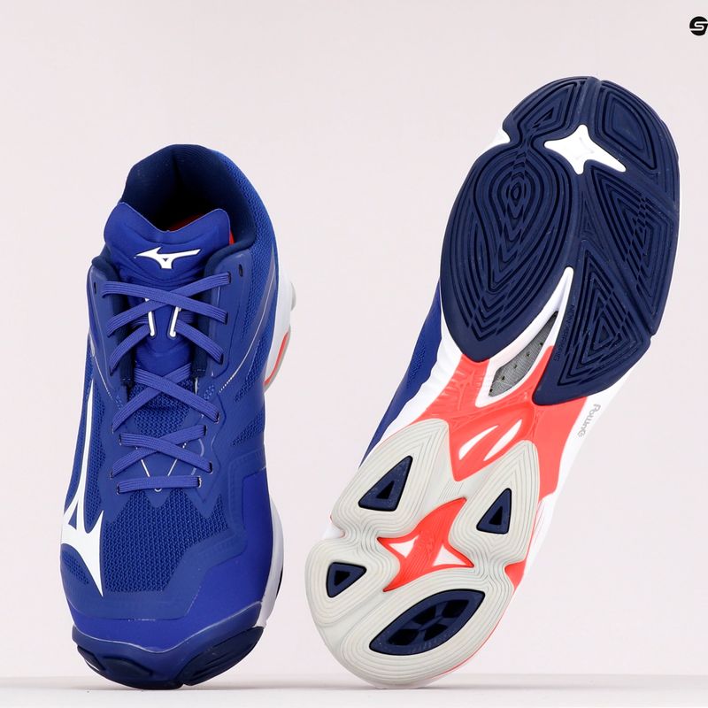 Mizuno Wave Lightning Z6 Volleyballschuhe blau V1GA200020 10