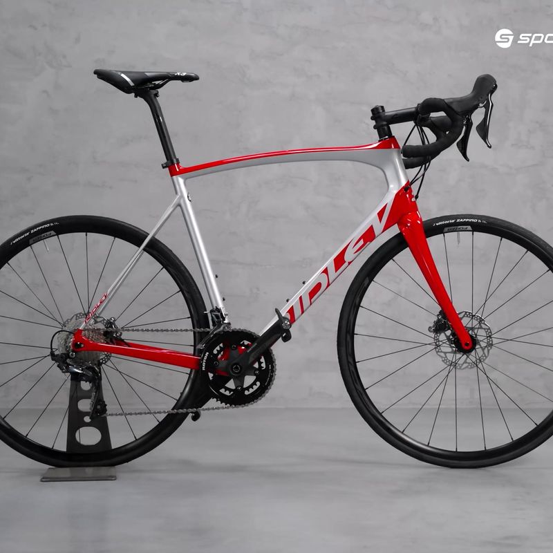 Ridley Fenix SL Disc Ultegra FSD08Cs silber-rot Rennrad SBIFSDRID545 15