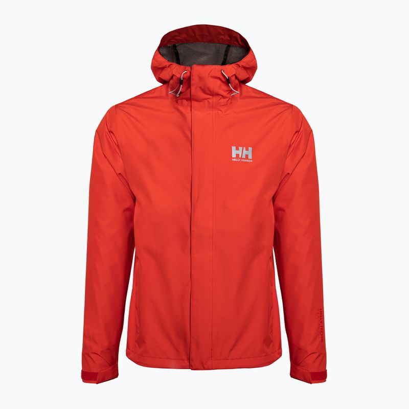 Helly Hansen Seven J Herren Regenjacke rot 62047_222