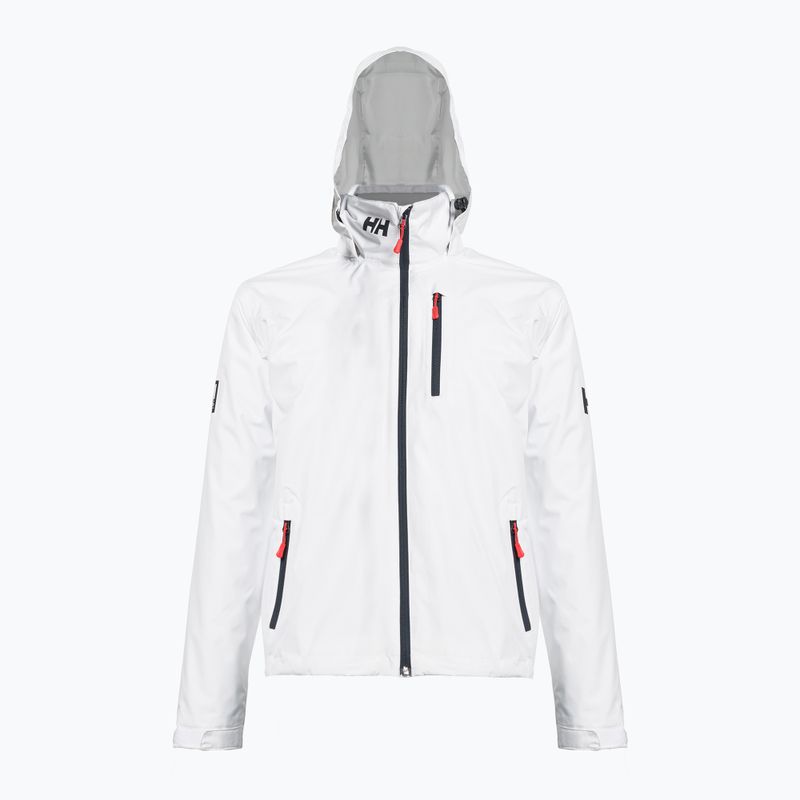 Herren Helly Hansen Crew Hooded Midlayer Jacke Weiß 33874_001