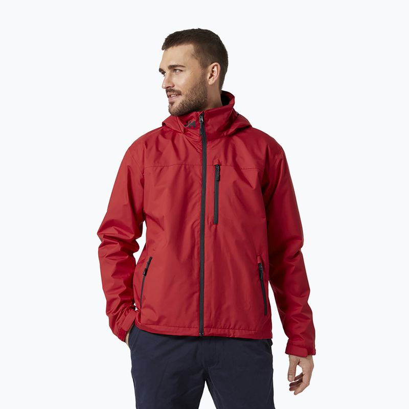 Herren Helly Hansen Crew Kapuzenjacke Rot 33875_162