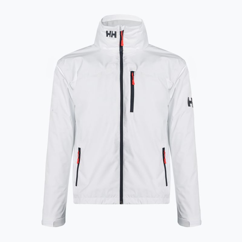 Herren Helly Hansen Crew Kapuzen-Segeljacke Weiß 33875_001