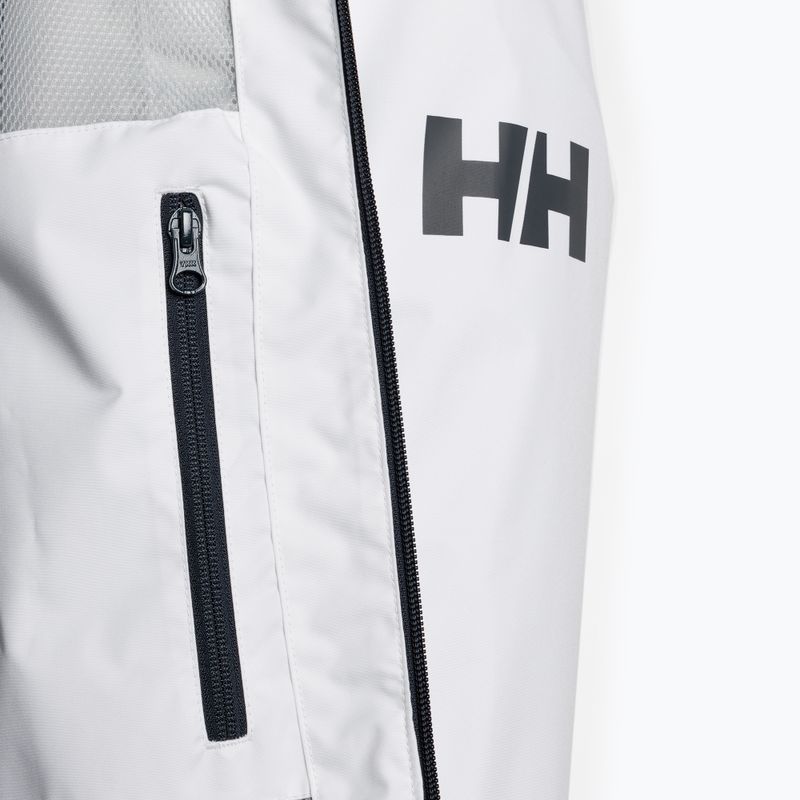 Herren Helly Hansen Crew Kapuzen-Segeljacke Weiß 33875_001 5