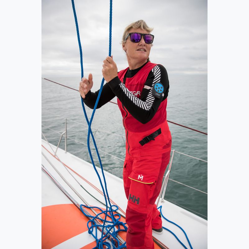 Damen Segelanzug Helly Hansen Aegir Race Salopette alert rot 3