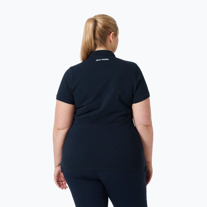 Damen Helly Hansen Crew Pique 2 Poloshirt navy 2