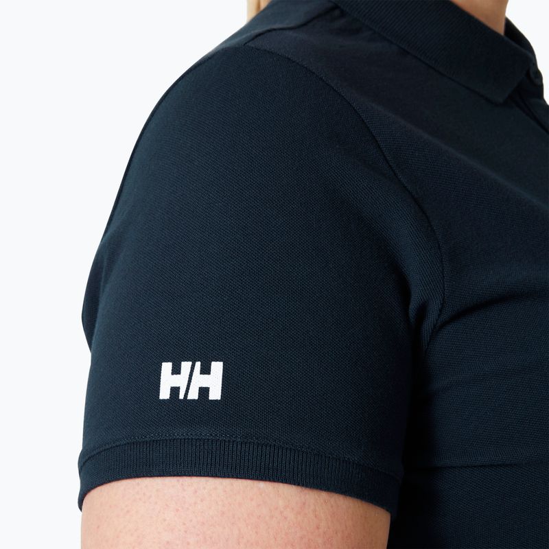 Damen Helly Hansen Crew Pique 2 Poloshirt navy 4