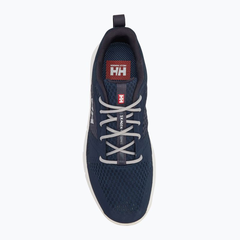 Segelschuhe Herren Helly Hansen Skagen F-1 Offshore navy / graphite blue / off white 6