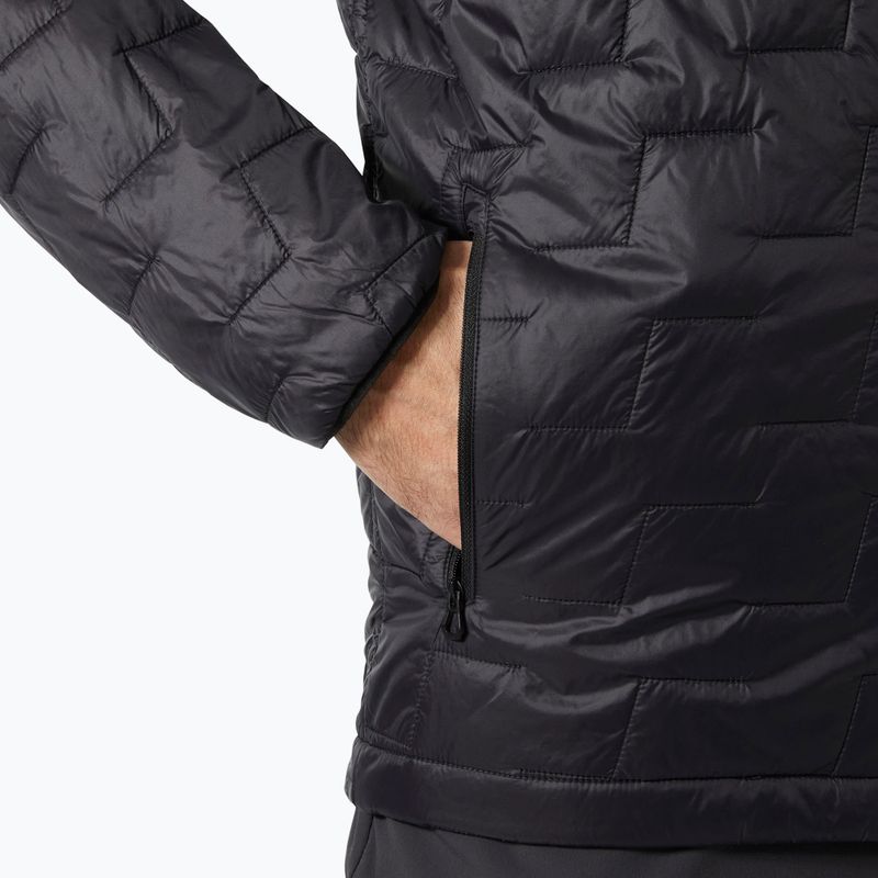 Herren Helly Hansen Lifaloft Hooded Insulator Hybridjacke schwarz matt 4