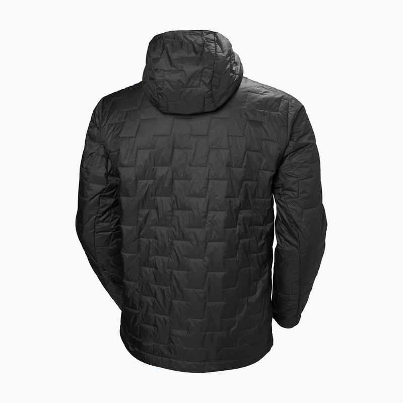 Herren Helly Hansen Lifaloft Hooded Insulator Hybridjacke schwarz matt 6