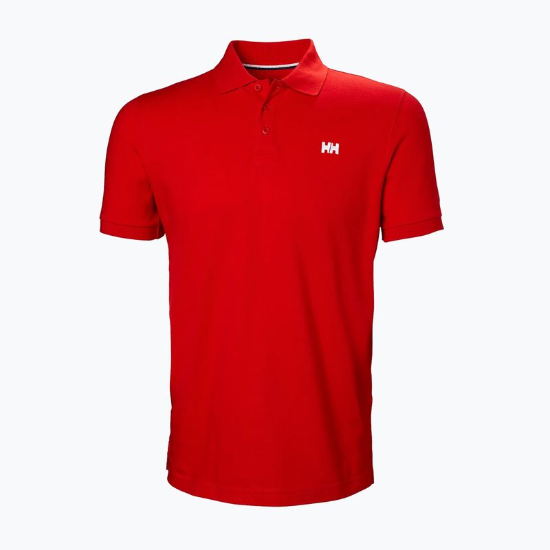 Herren Helly Hansen Transat Poloshirt alert rot