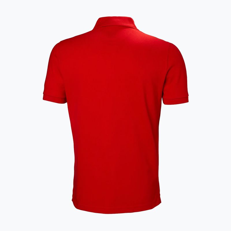 Herren Helly Hansen Transat Poloshirt alert rot 2