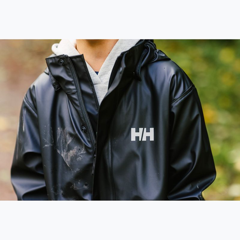 Helly Hansen Kinder Segeljacke Moss schwarz 14